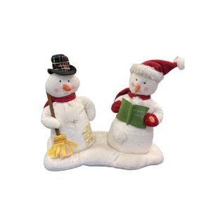 Hallmark Jingle Pals Mr. & Mrs. Snowman Duet Singing and Dancing‎ Animated 2003